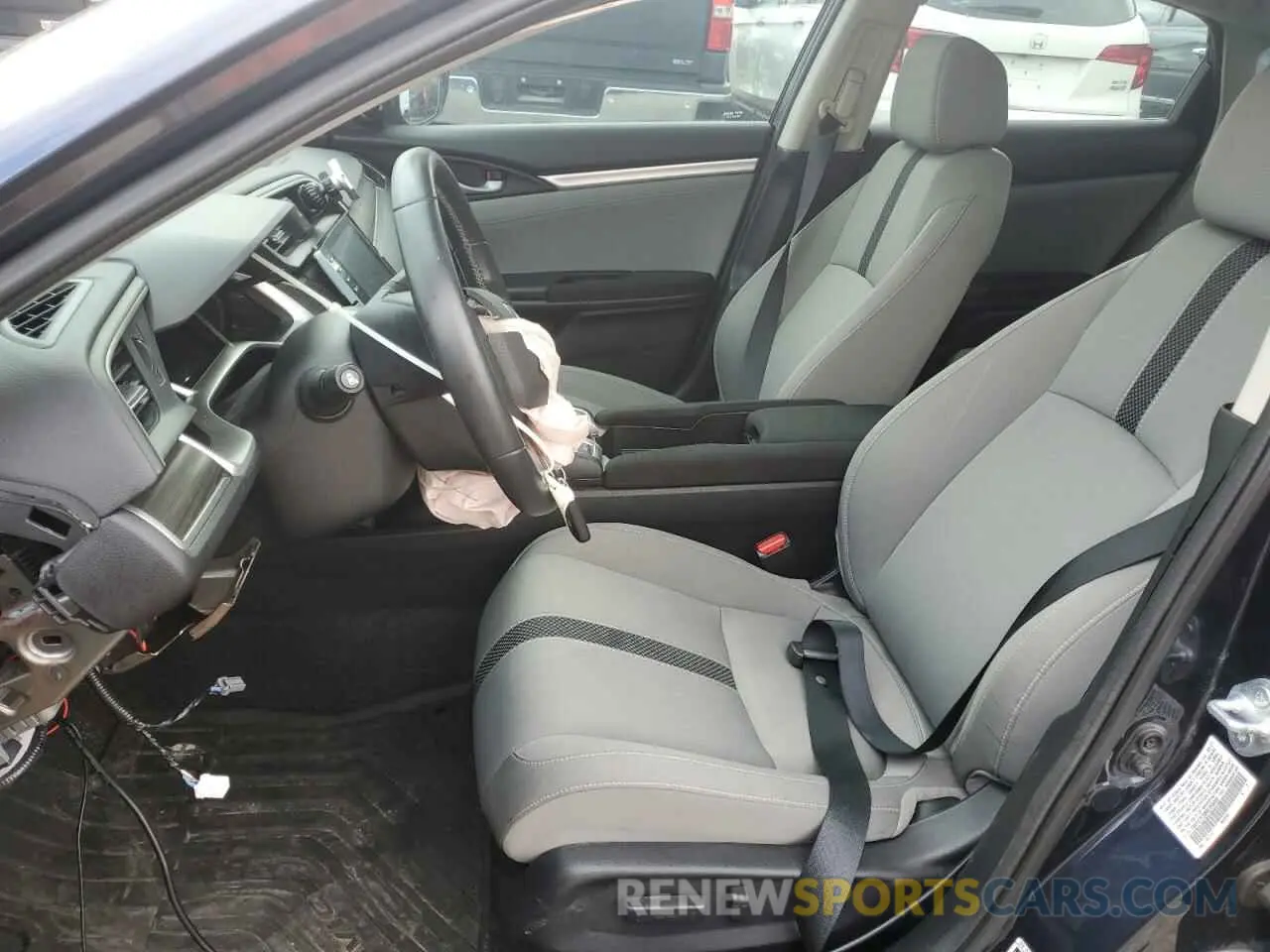 7 fotografías del automóvil dañado 19XFC1F30ME205095 HONDA CIVIC 2021
