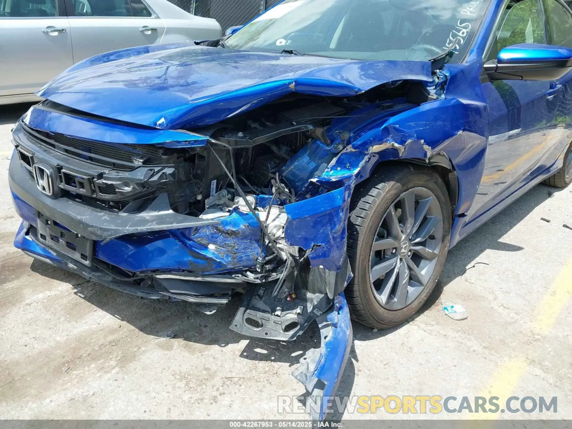 6 fotografías del automóvil dañado 19XFC1F31ME001289 HONDA CIVIC 2021