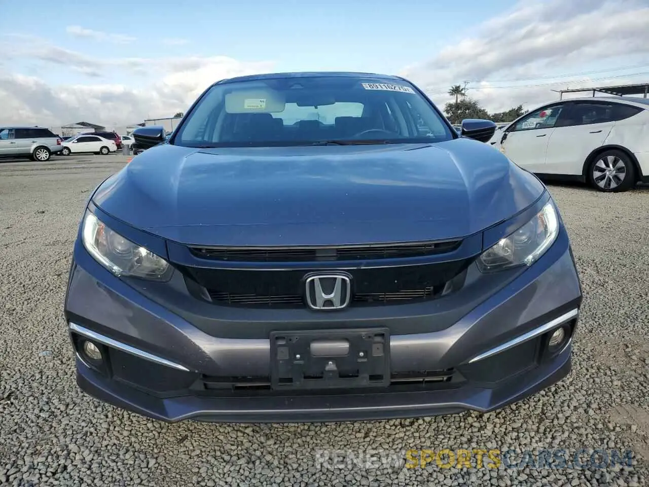 5 fotografías del automóvil dañado 19XFC1F31ME200519 HONDA CIVIC 2021