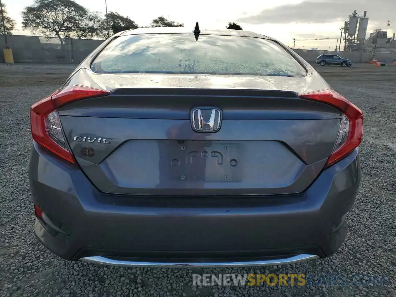 6 fotografías del automóvil dañado 19XFC1F31ME200519 HONDA CIVIC 2021