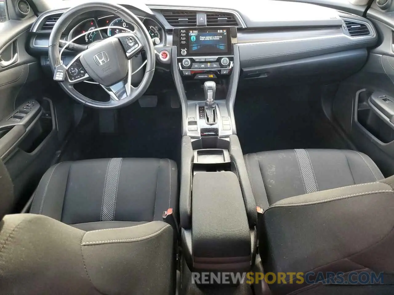 8 fotografías del automóvil dañado 19XFC1F31ME200519 HONDA CIVIC 2021