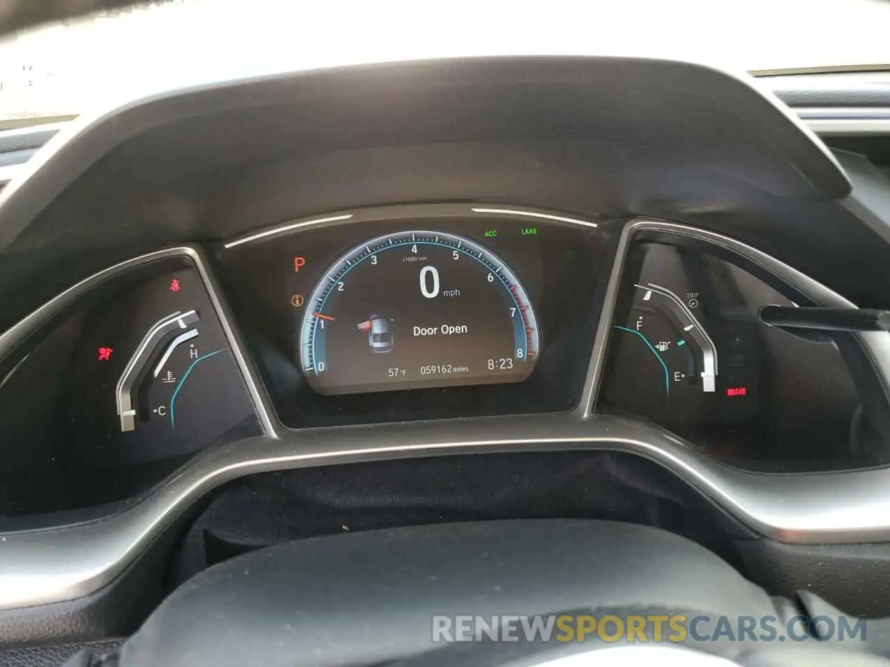 9 fotografías del automóvil dañado 19XFC1F31ME200519 HONDA CIVIC 2021