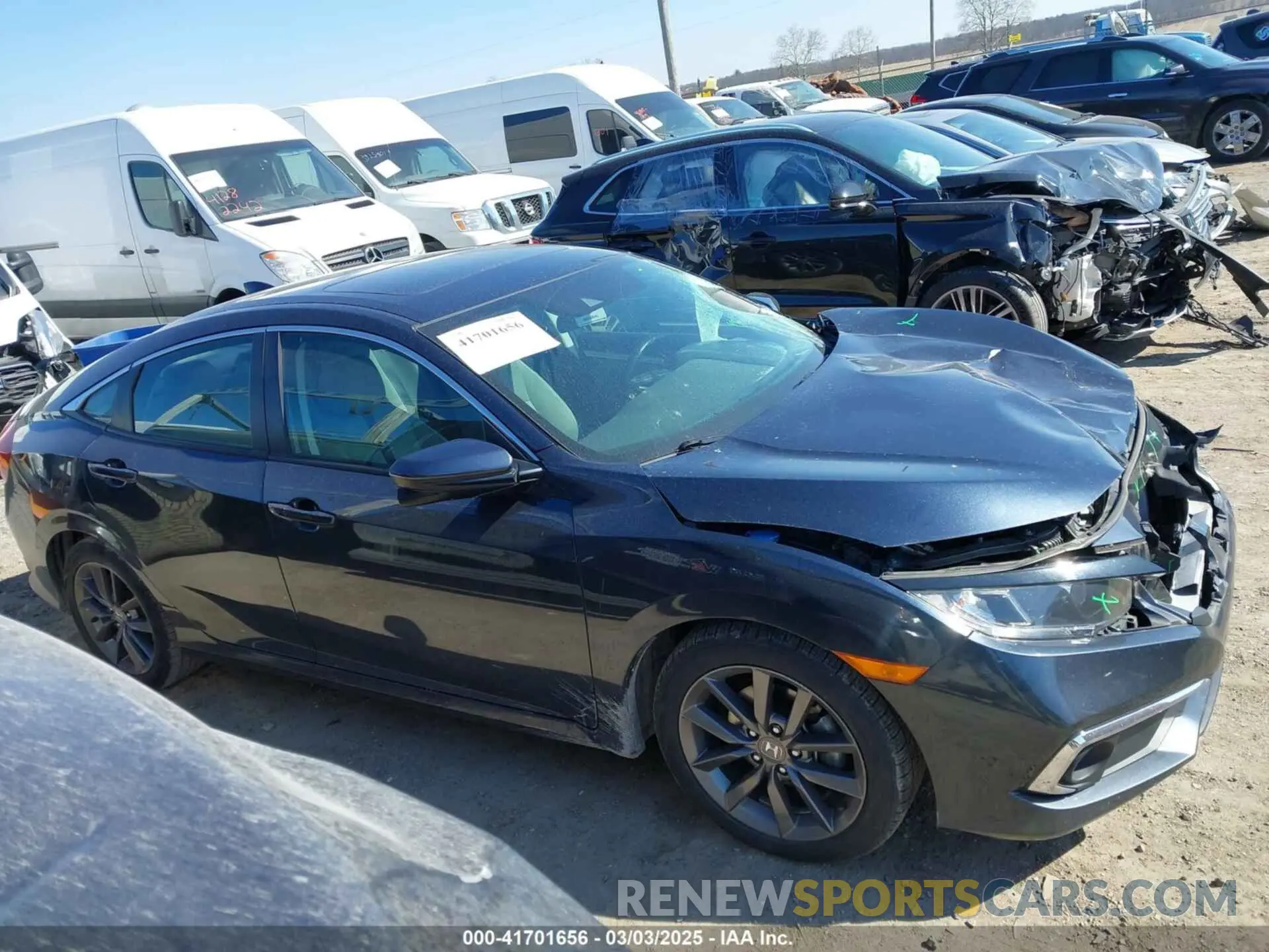 13 fotografías del automóvil dañado 19XFC1F32ME208421 HONDA CIVIC 2021