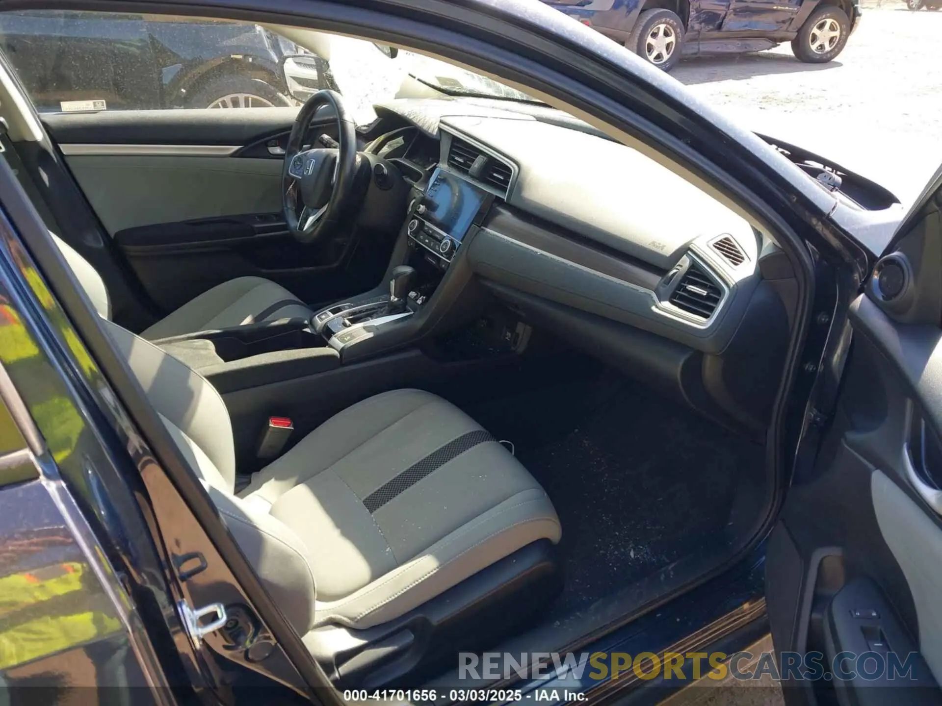 5 fotografías del automóvil dañado 19XFC1F32ME208421 HONDA CIVIC 2021