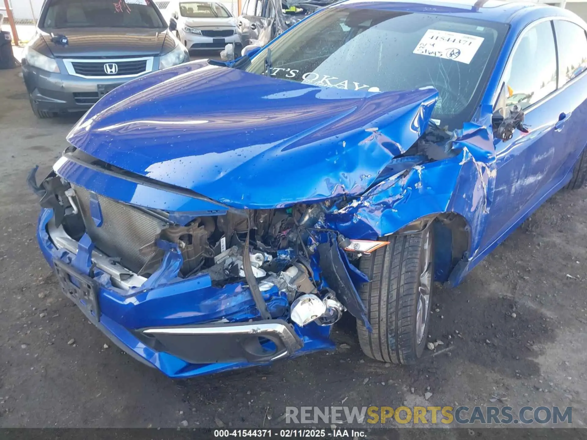 6 fotografías del automóvil dañado 19XFC1F33ME207410 HONDA CIVIC 2021