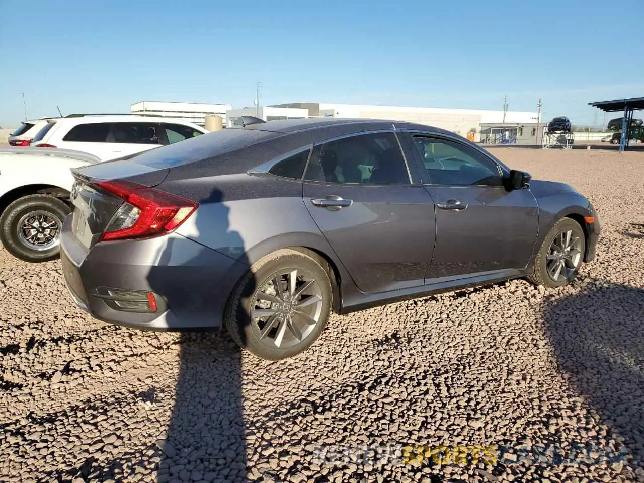 3 fotografías del automóvil dañado 19XFC1F34ME012531 HONDA CIVIC 2021