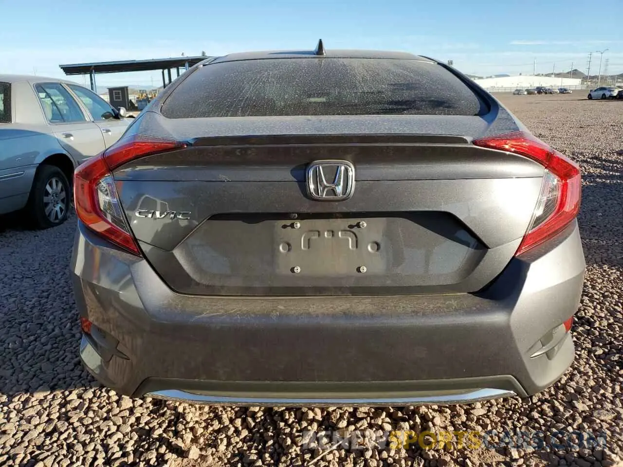6 fotografías del automóvil dañado 19XFC1F34ME012531 HONDA CIVIC 2021