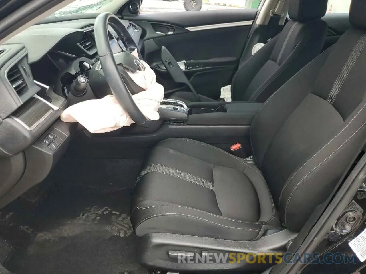 7 fotografías del automóvil dañado 19XFC1F35ME000596 HONDA CIVIC 2021