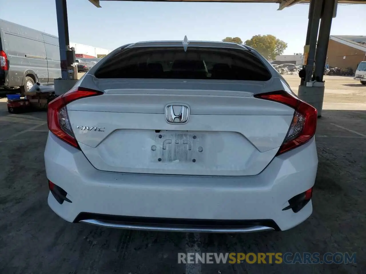 6 fotografías del automóvil dañado 19XFC1F35ME206579 HONDA CIVIC 2021