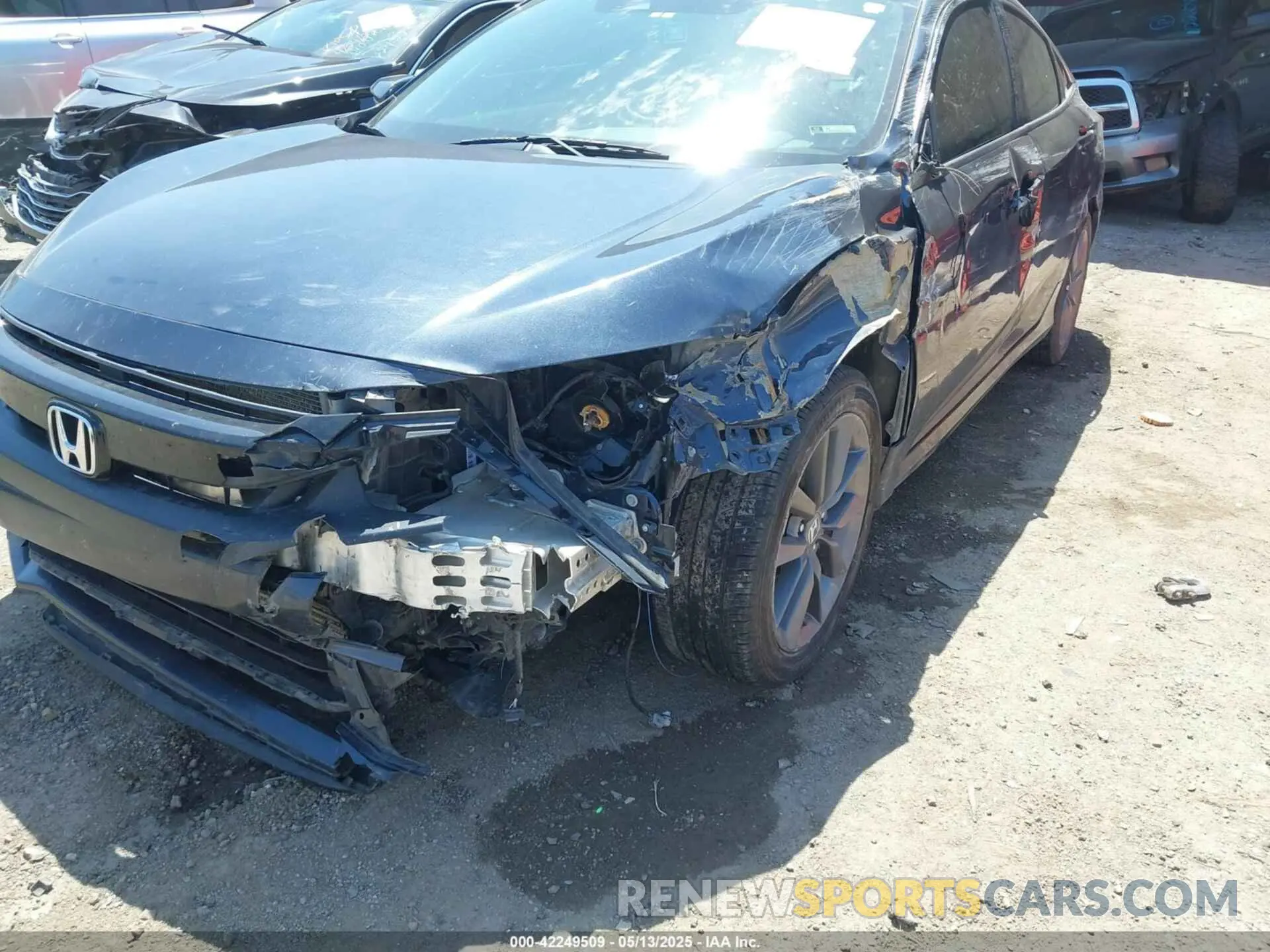 19 fotografías del automóvil dañado 19XFC1F36ME001577 HONDA CIVIC 2021