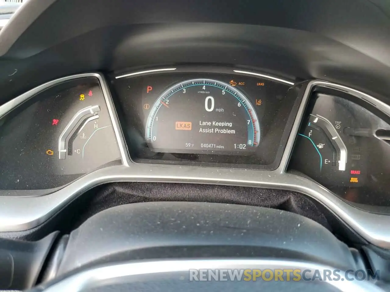 9 fotografías del automóvil dañado 19XFC1F36ME203366 HONDA CIVIC 2021