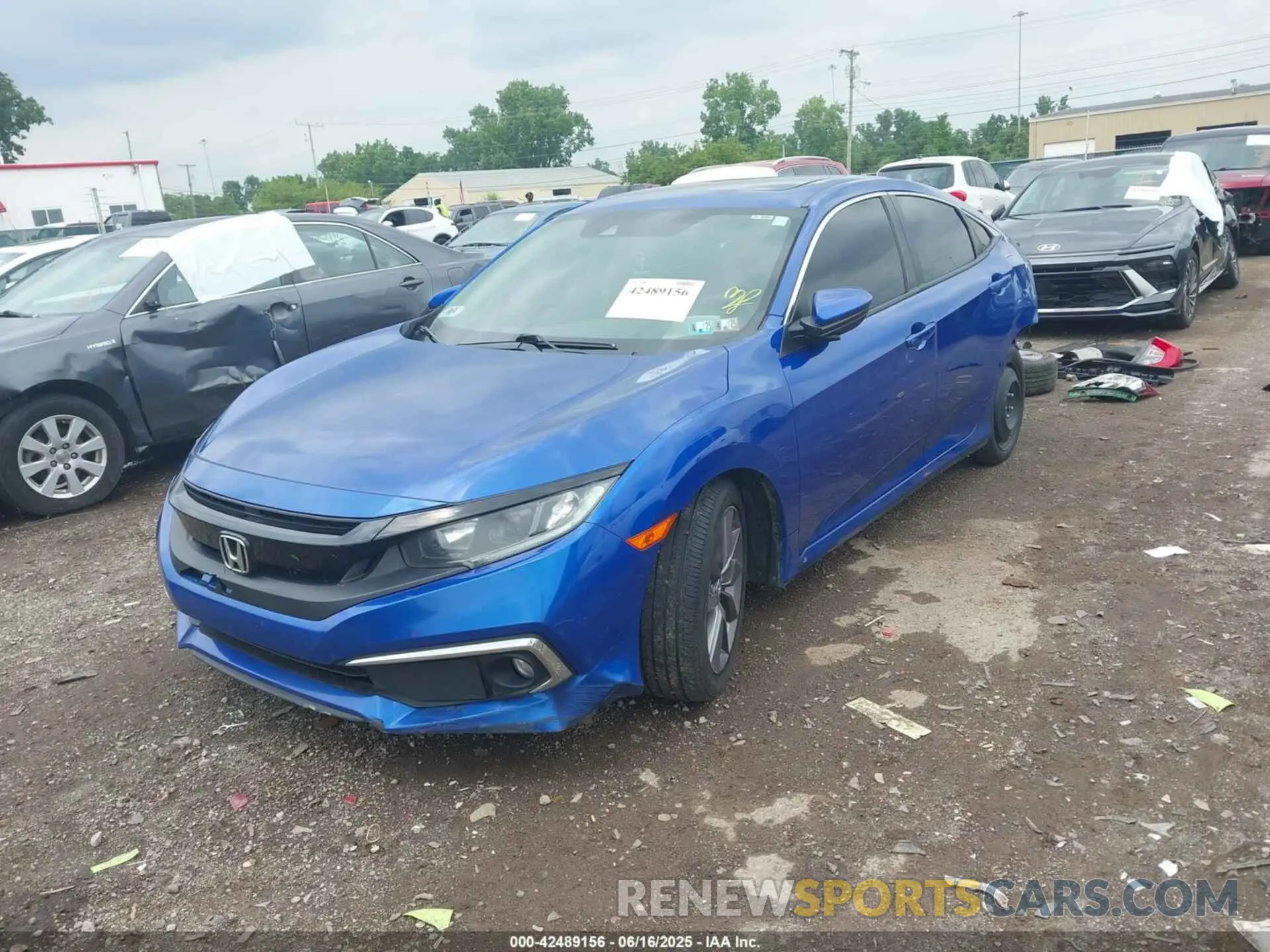 13 fotografías del automóvil dañado 19XFC1F37ME006707 HONDA CIVIC 2021