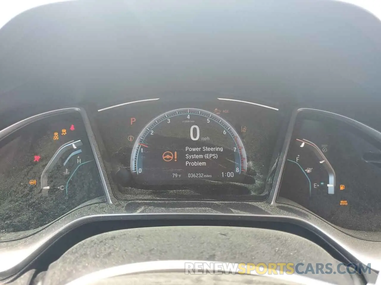 9 fotografías del automóvil dañado 19XFC1F37ME013012 HONDA CIVIC 2021