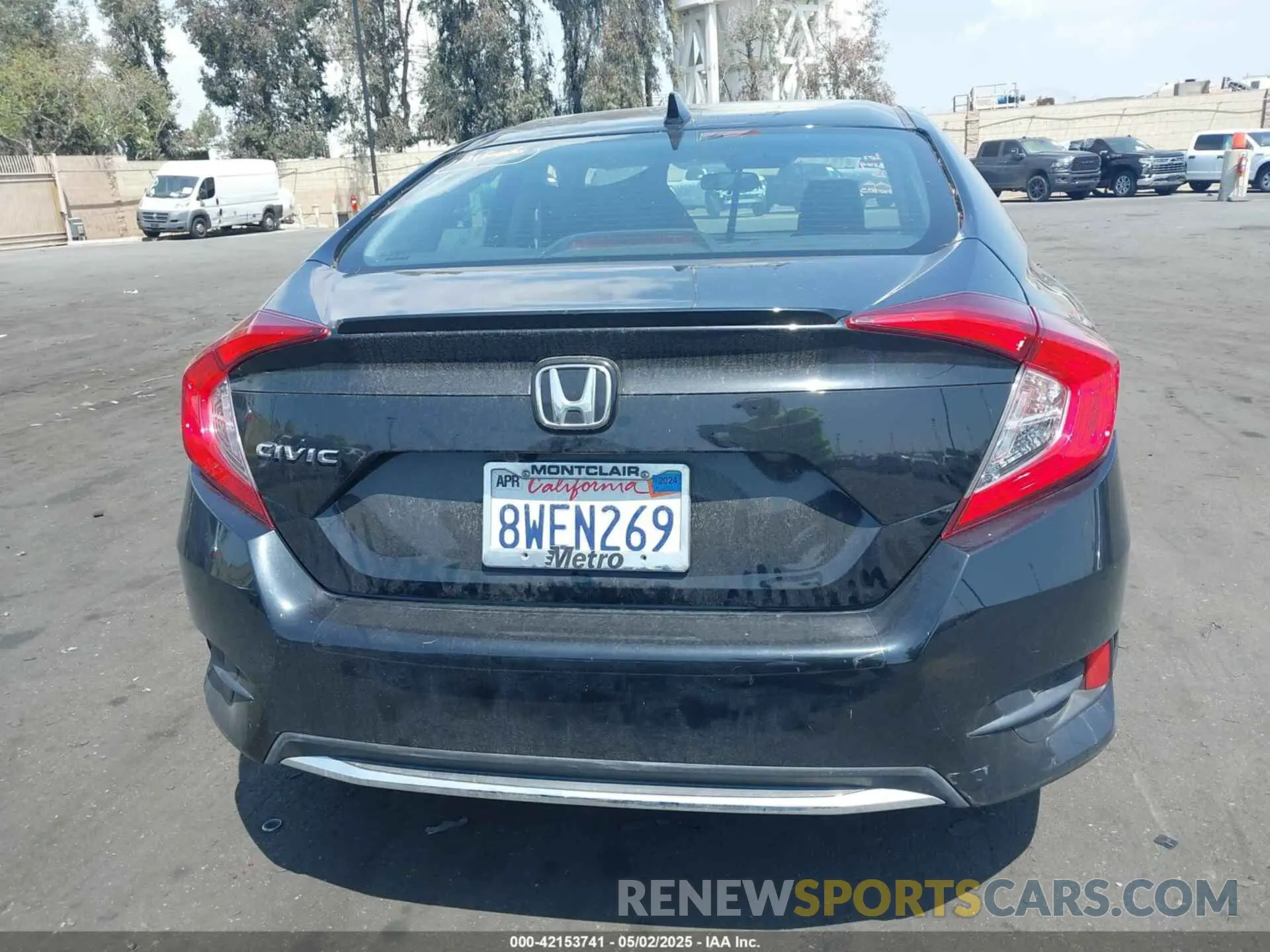 17 fotografías del automóvil dañado 19XFC1F37ME205238 HONDA CIVIC 2021