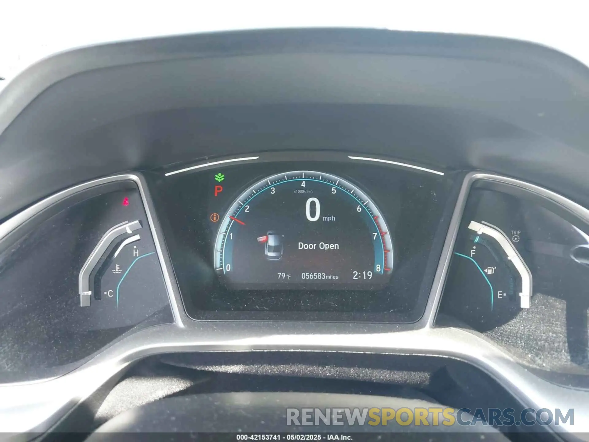 7 fotografías del automóvil dañado 19XFC1F37ME205238 HONDA CIVIC 2021