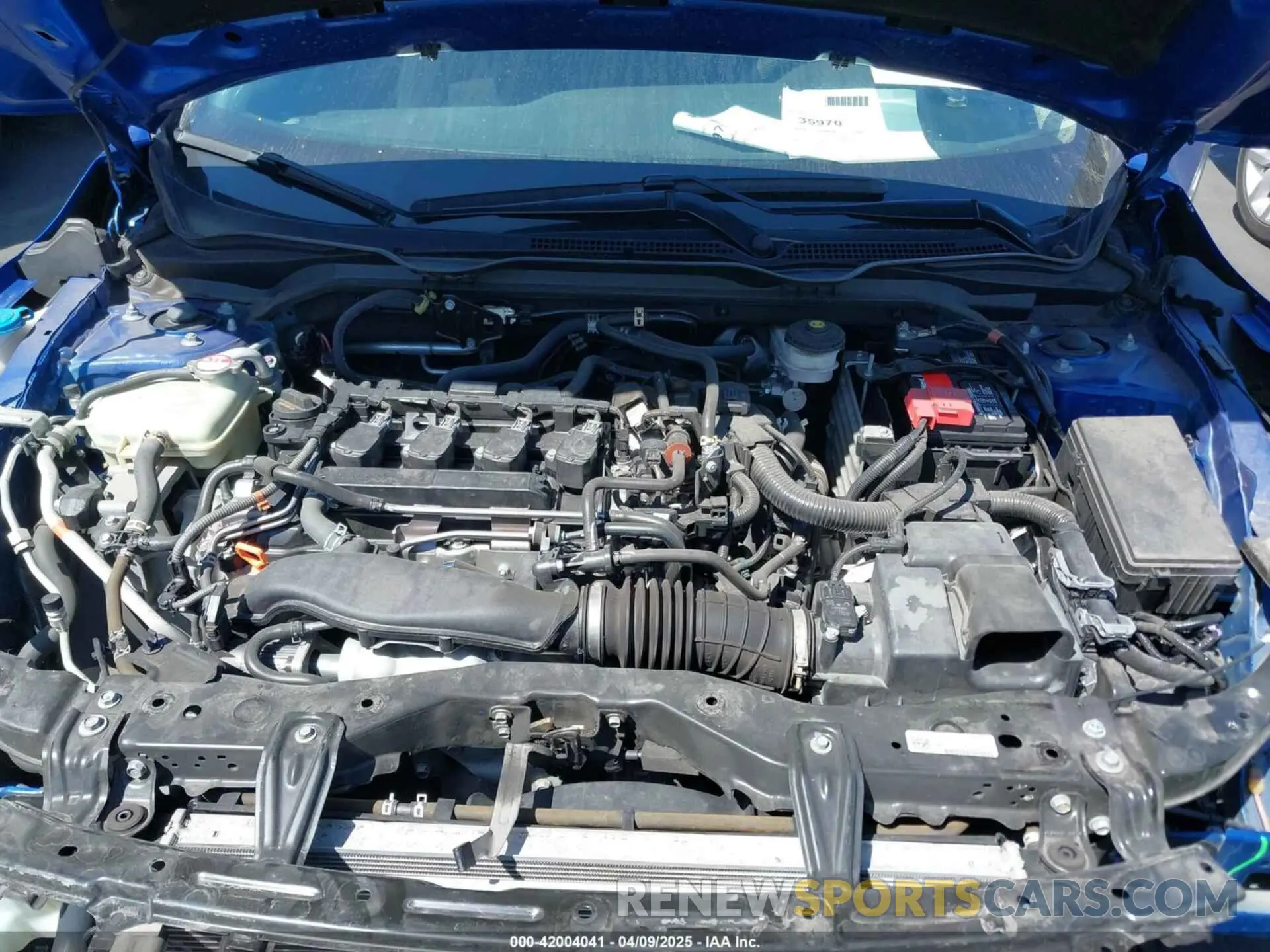 10 fotografías del automóvil dañado 19XFC1F37ME207085 HONDA CIVIC 2021