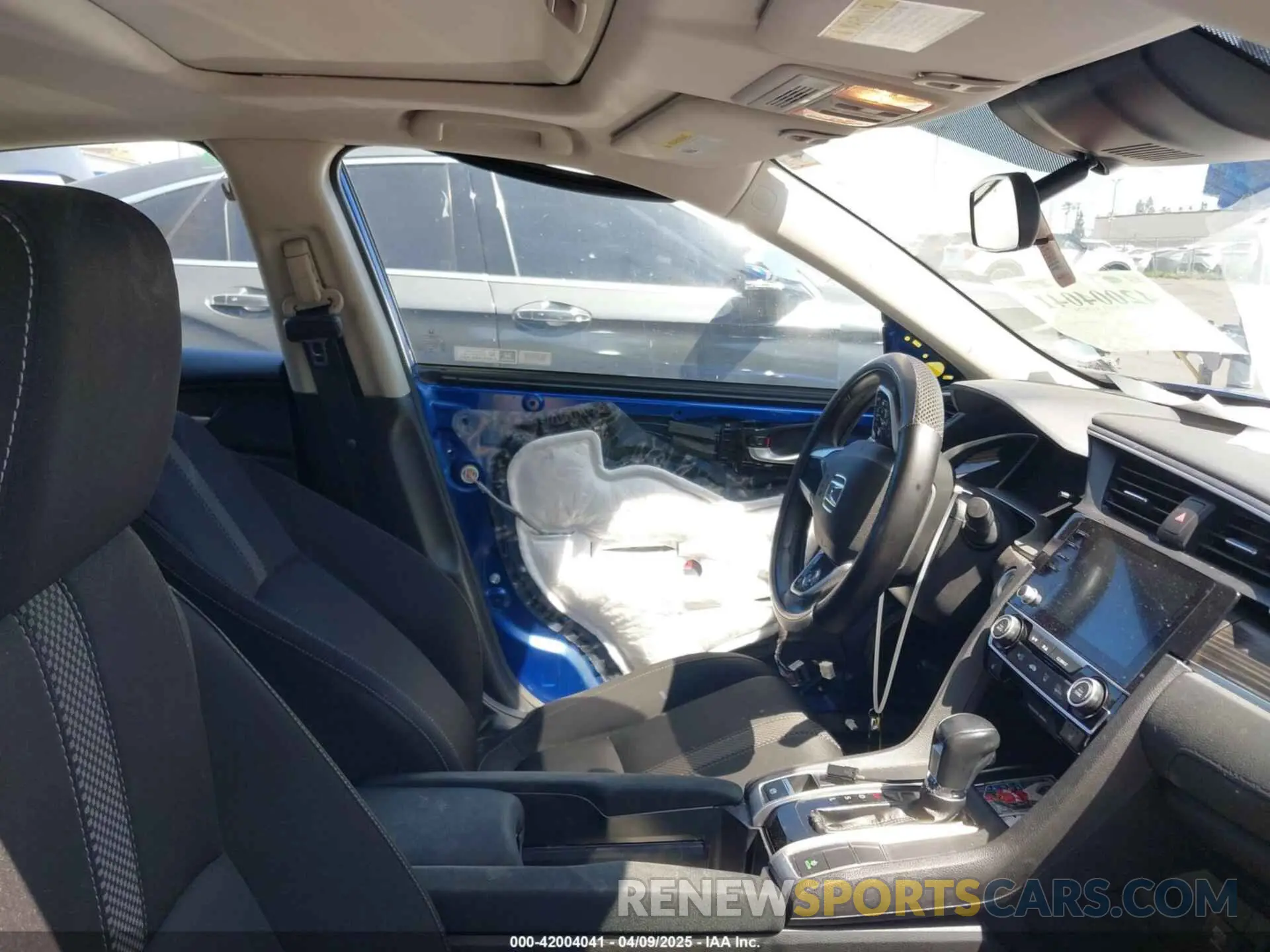 5 fotografías del automóvil dañado 19XFC1F37ME207085 HONDA CIVIC 2021