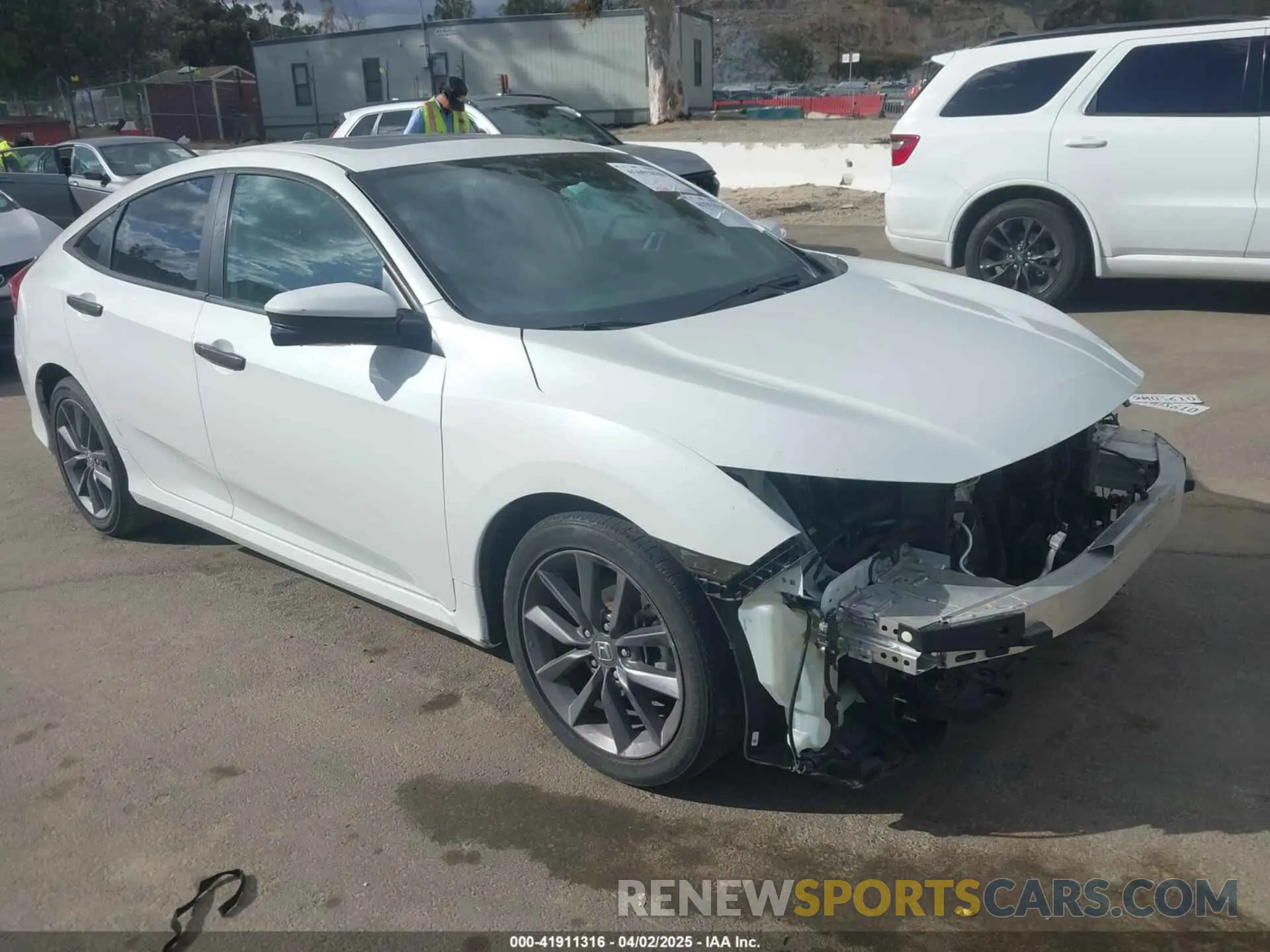 1 fotografías del automóvil dañado 19XFC1F37ME208768 HONDA CIVIC 2021