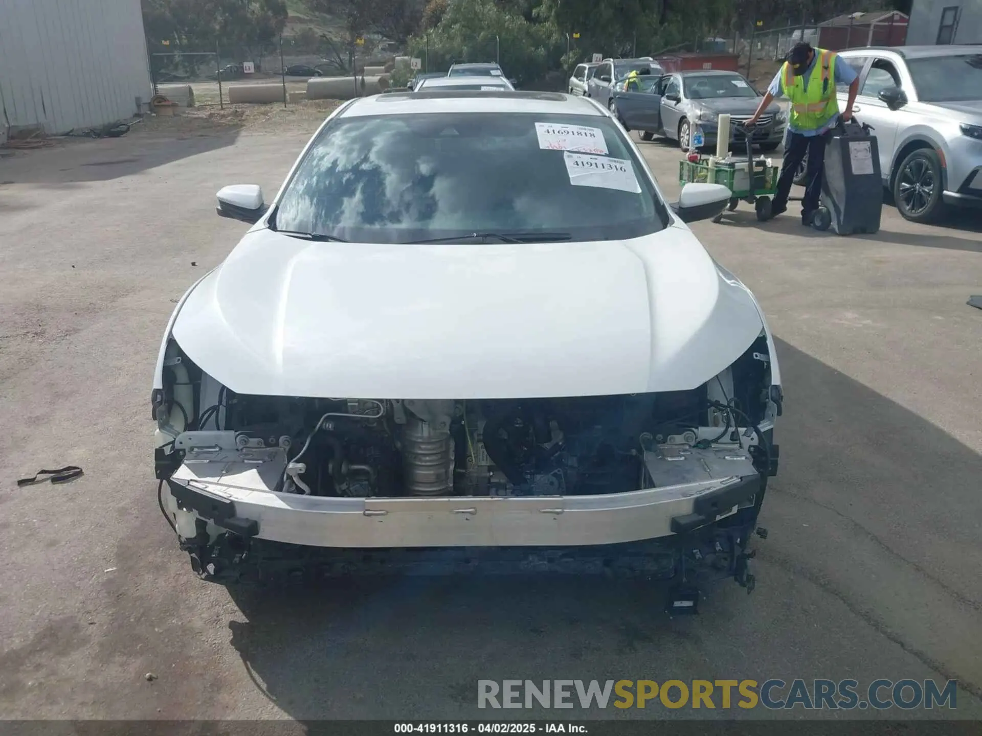 13 fotografías del automóvil dañado 19XFC1F37ME208768 HONDA CIVIC 2021