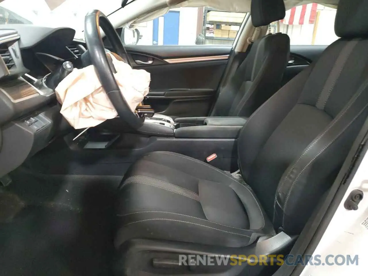 7 fotografías del automóvil dañado 19XFC1F38ME206401 HONDA CIVIC 2021