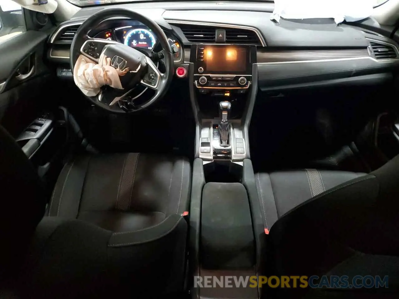 8 fotografías del automóvil dañado 19XFC1F38ME206401 HONDA CIVIC 2021