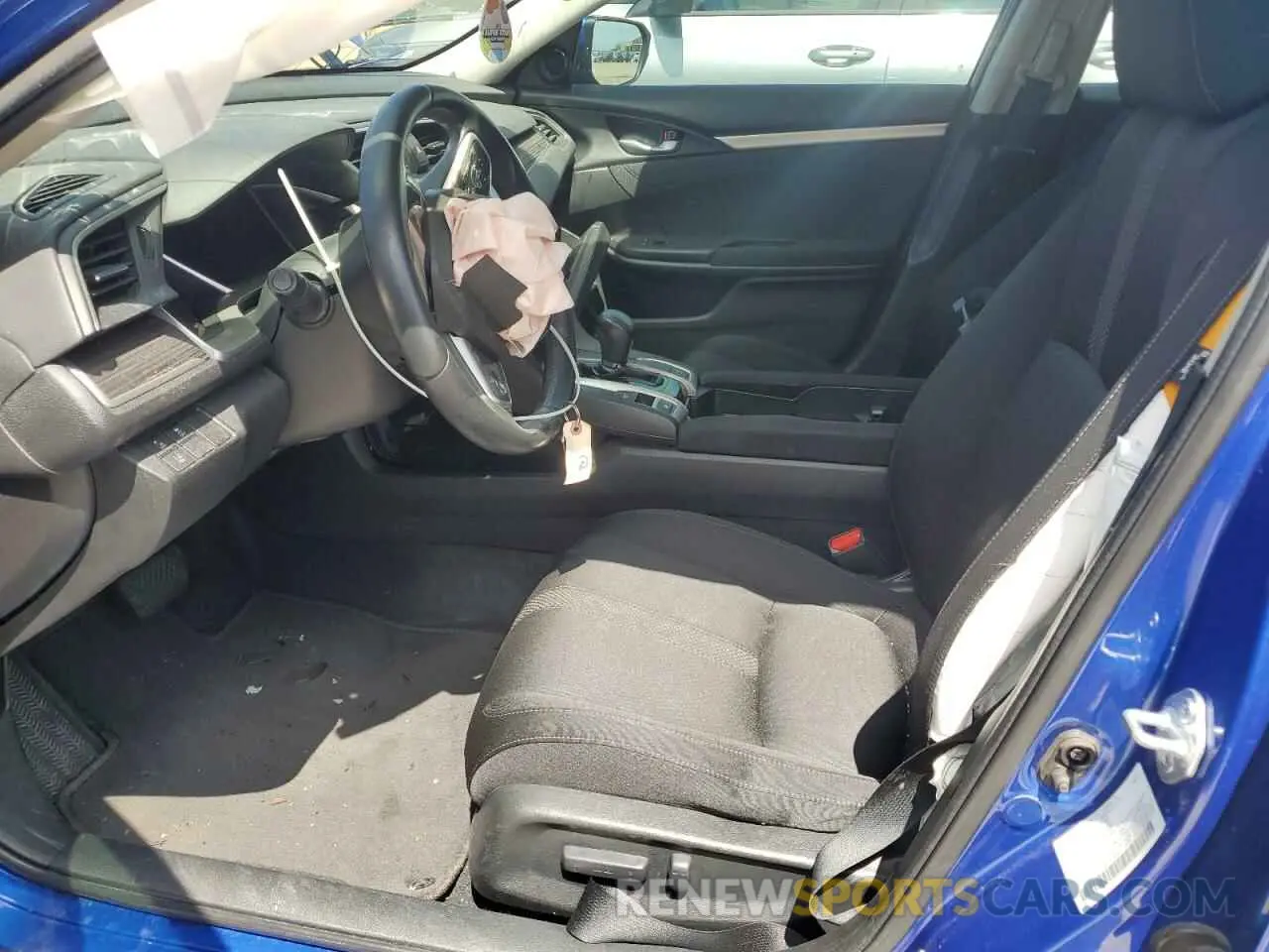 7 fotografías del automóvil dañado 19XFC1F39ME012444 HONDA CIVIC 2021