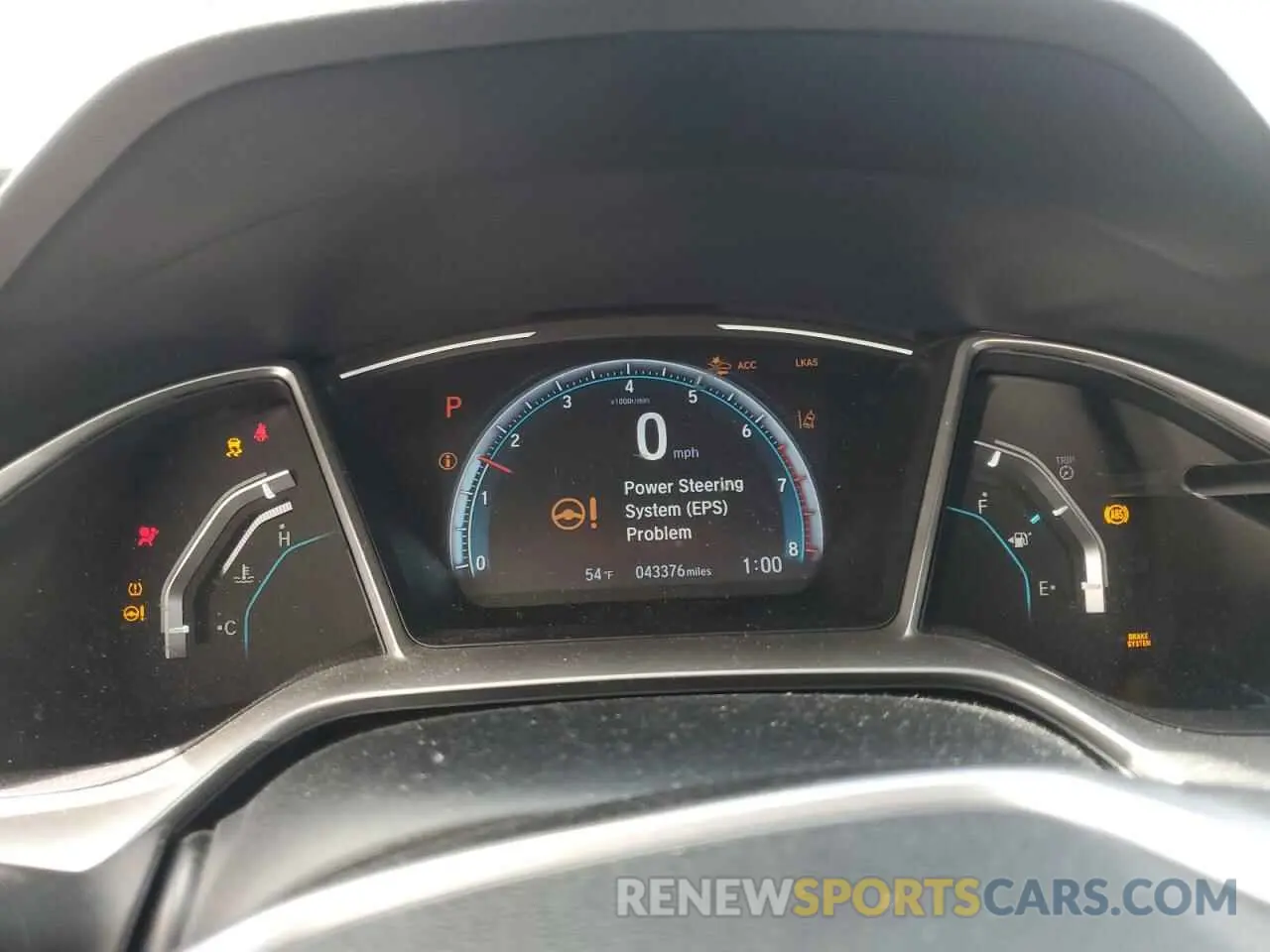 9 fotografías del automóvil dañado 19XFC1F3XME004787 HONDA CIVIC 2021