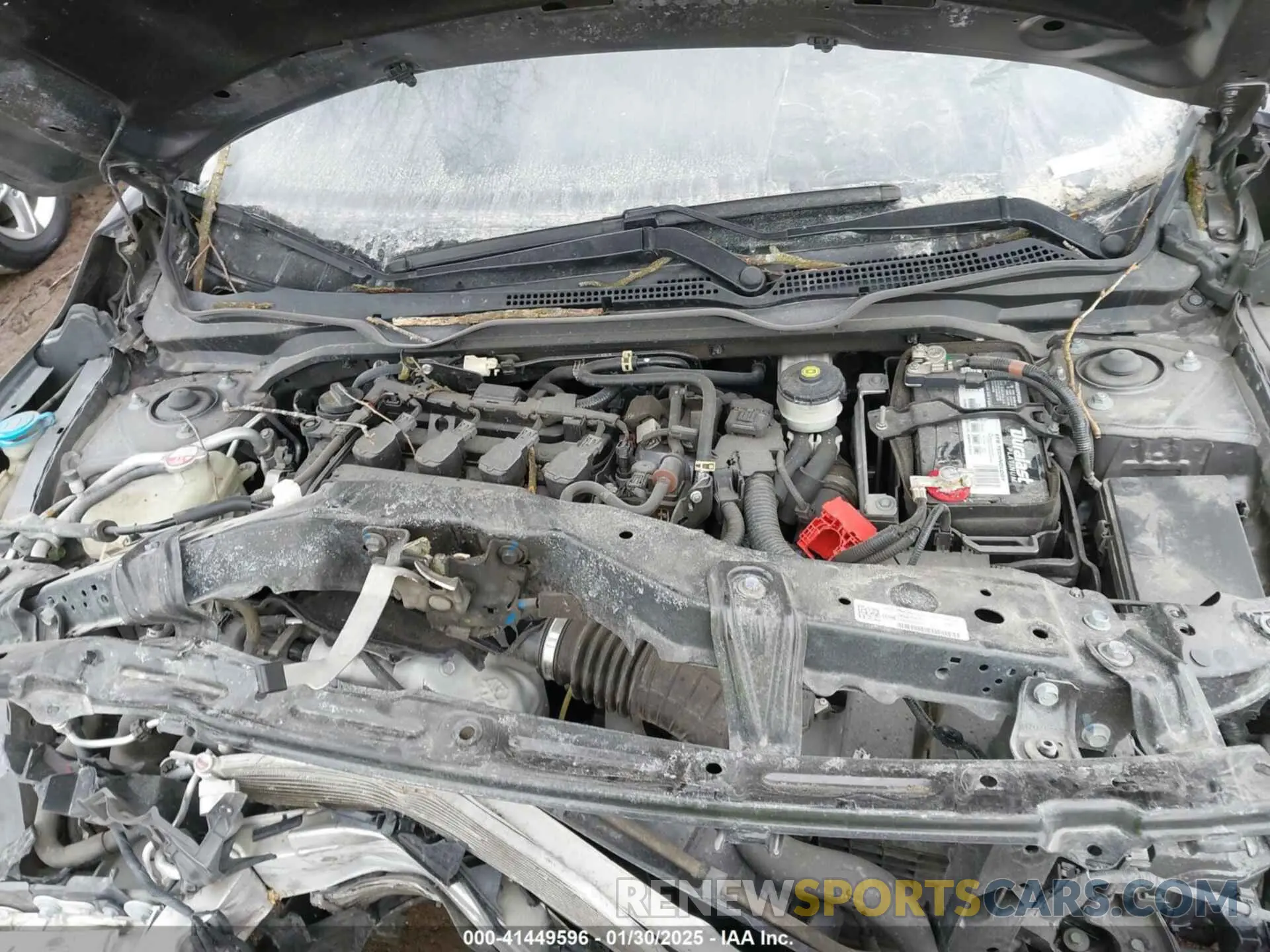10 fotografías del automóvil dañado 19XFC1F3XME009732 HONDA CIVIC 2021
