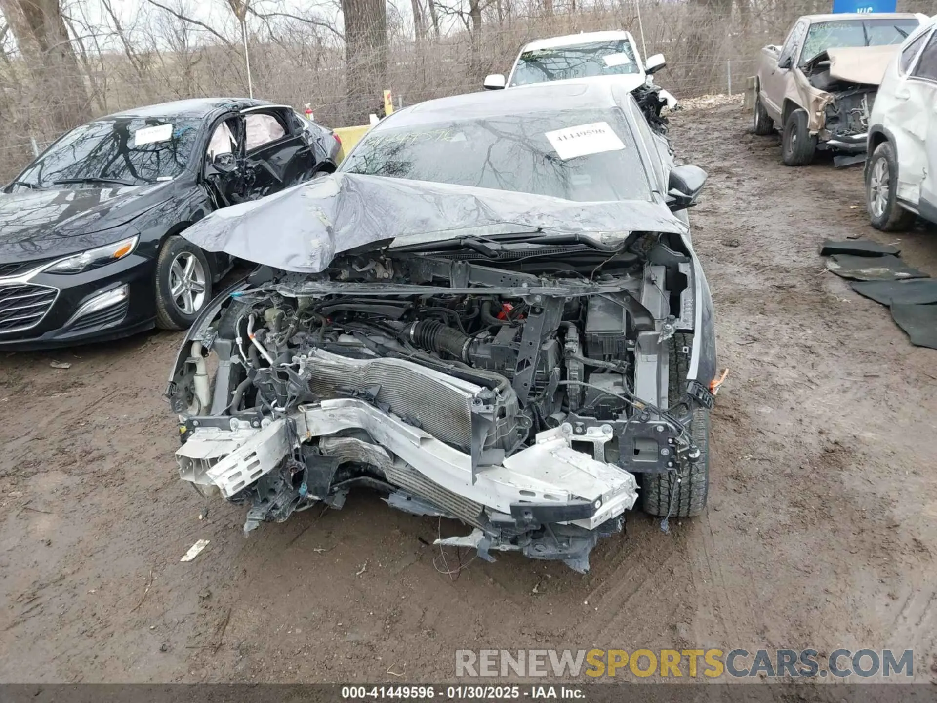 11 fotografías del automóvil dañado 19XFC1F3XME009732 HONDA CIVIC 2021