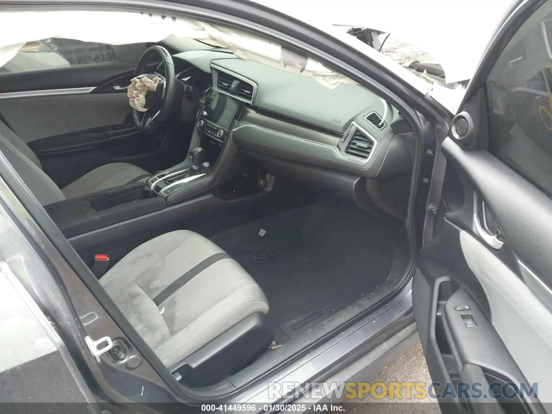 5 fotografías del automóvil dañado 19XFC1F3XME009732 HONDA CIVIC 2021