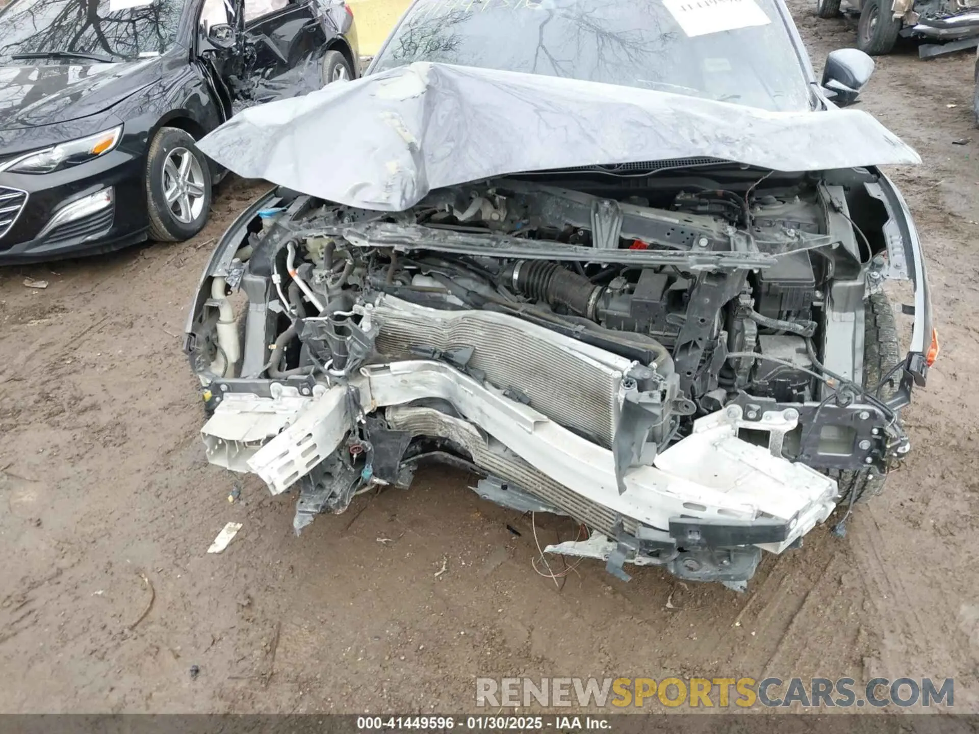 6 fotografías del automóvil dañado 19XFC1F3XME009732 HONDA CIVIC 2021