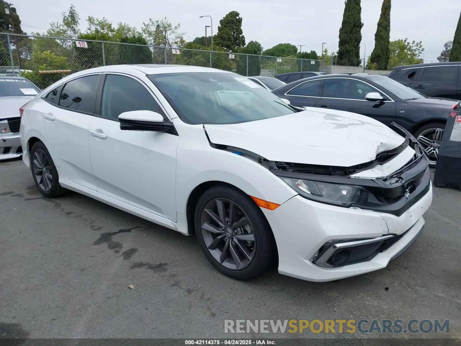 1 fotografías del automóvil dañado 19XFC1F3XME203726 HONDA CIVIC 2021