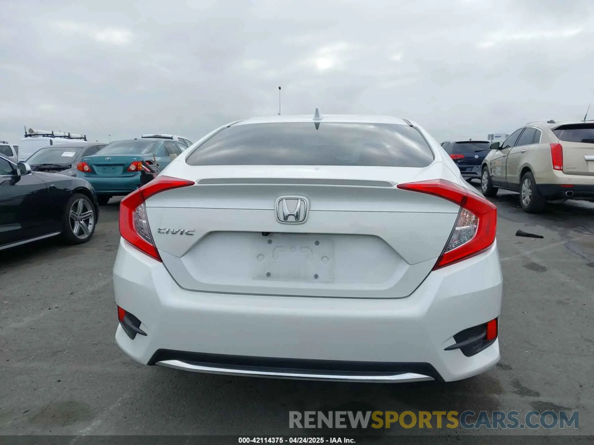 16 fotografías del automóvil dañado 19XFC1F3XME203726 HONDA CIVIC 2021