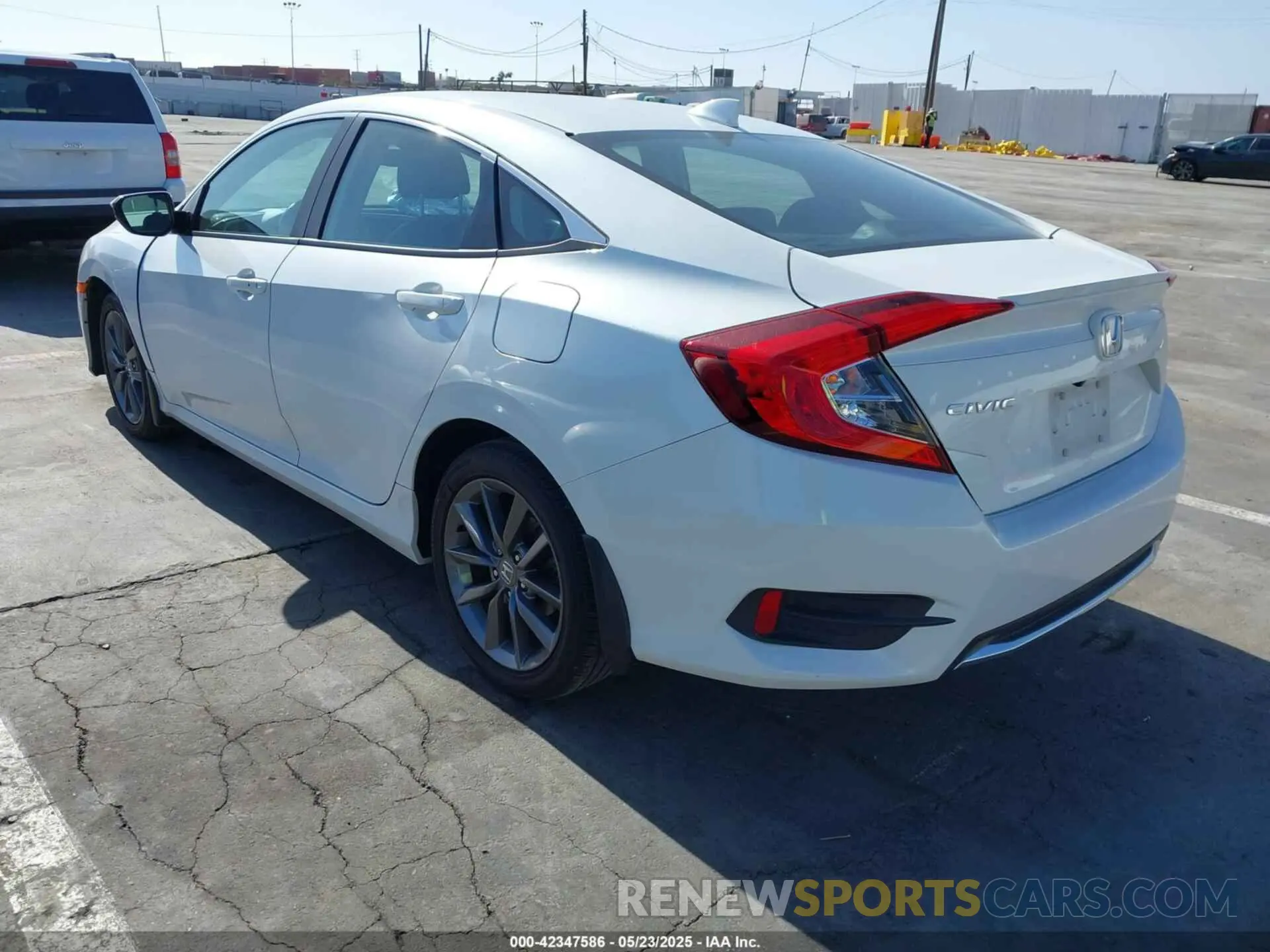3 fotografías del automóvil dañado 19XFC1F73ME202145 HONDA CIVIC 2021