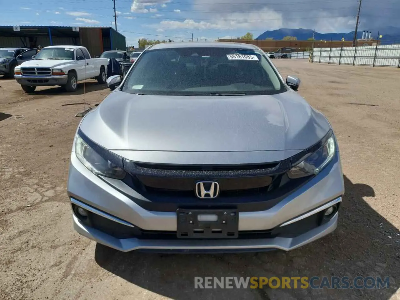 5 fotografías del automóvil dañado 19XFC1F74ME208536 HONDA CIVIC 2021