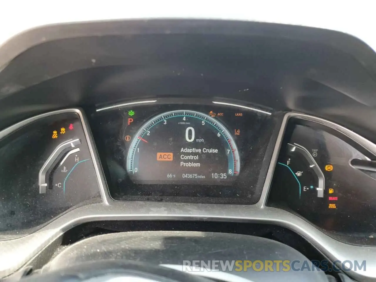 9 fotografías del automóvil dañado 19XFC1F74ME208536 HONDA CIVIC 2021