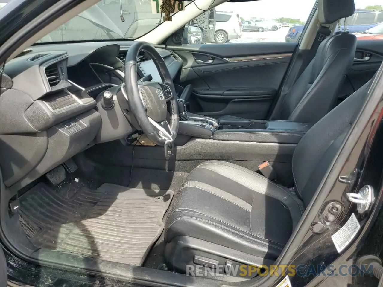 7 fotografías del automóvil dañado 19XFC1F76ME010007 HONDA CIVIC 2021