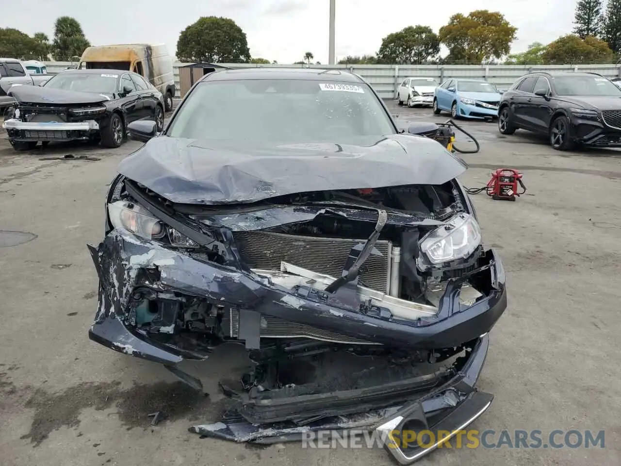 5 fotografías del automóvil dañado 19XFC1F79ME001348 HONDA CIVIC 2021