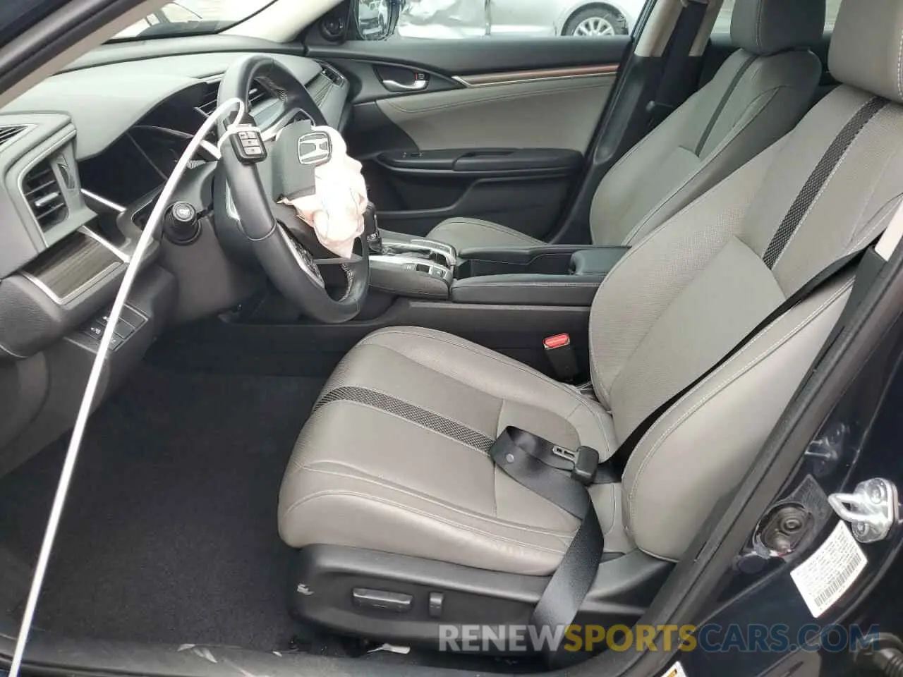 7 fotografías del automóvil dañado 19XFC1F79ME001348 HONDA CIVIC 2021