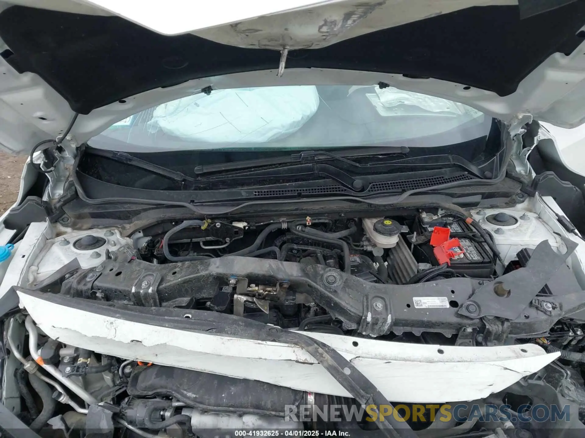 10 fotografías del automóvil dañado 19XFC1F7XME005554 HONDA CIVIC 2021