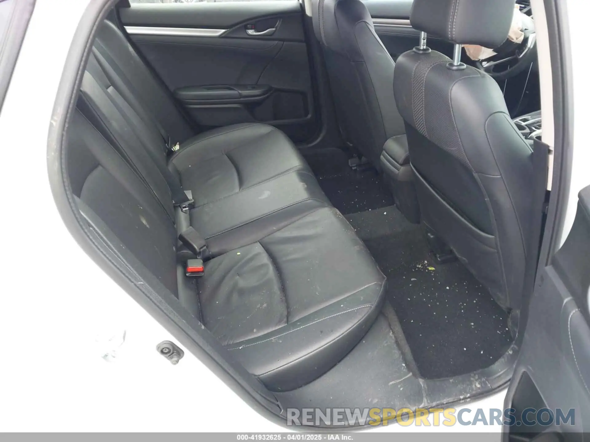 8 fotografías del automóvil dañado 19XFC1F7XME005554 HONDA CIVIC 2021