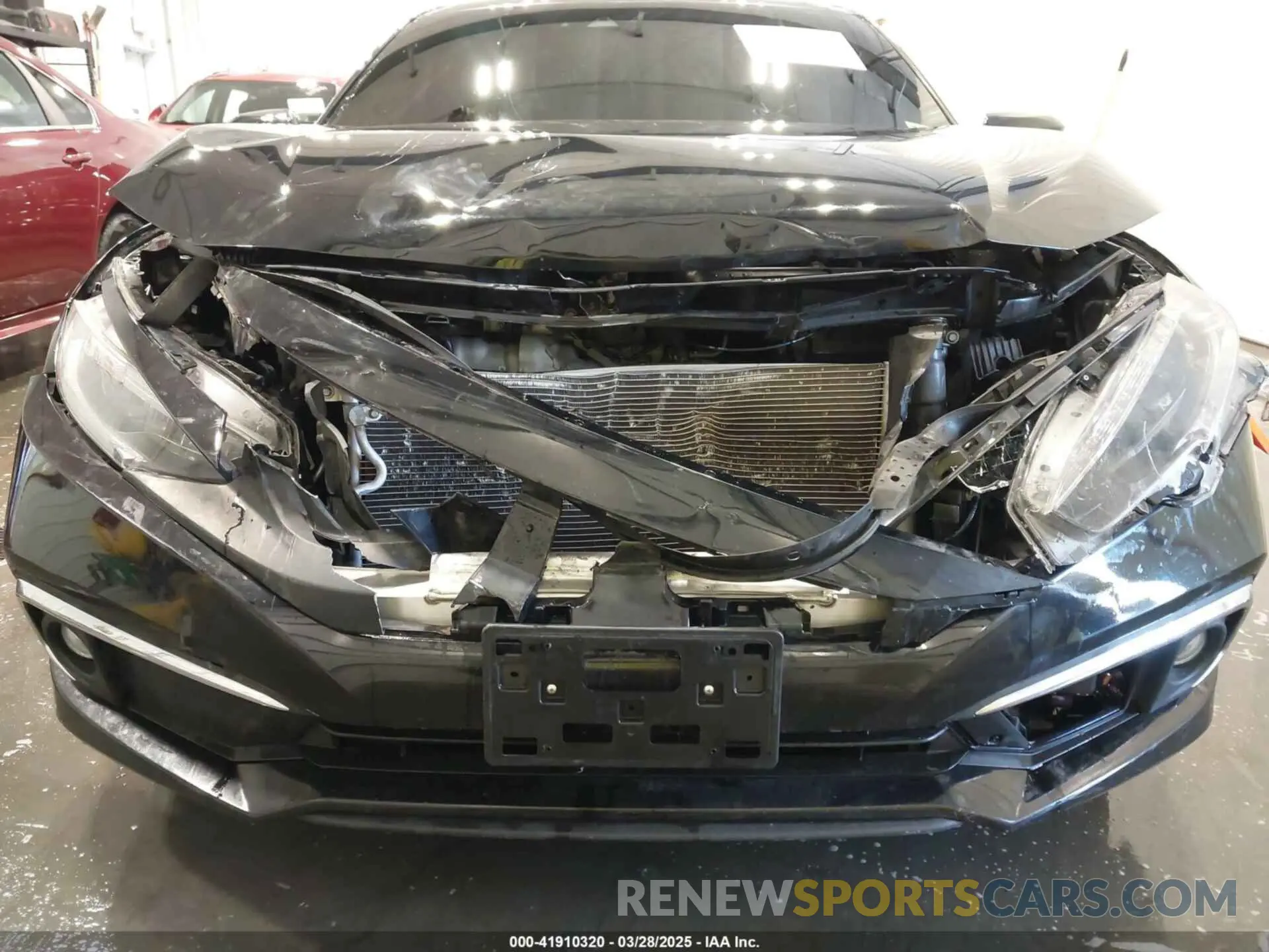 6 fotografías del automóvil dañado 19XFC1F96ME210323 HONDA CIVIC 2021