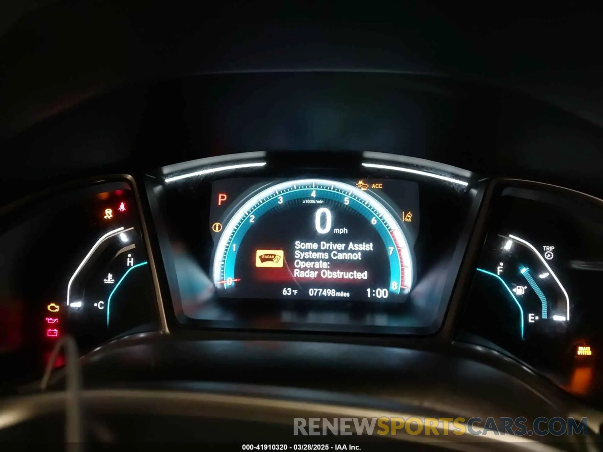 7 fotografías del automóvil dañado 19XFC1F96ME210323 HONDA CIVIC 2021