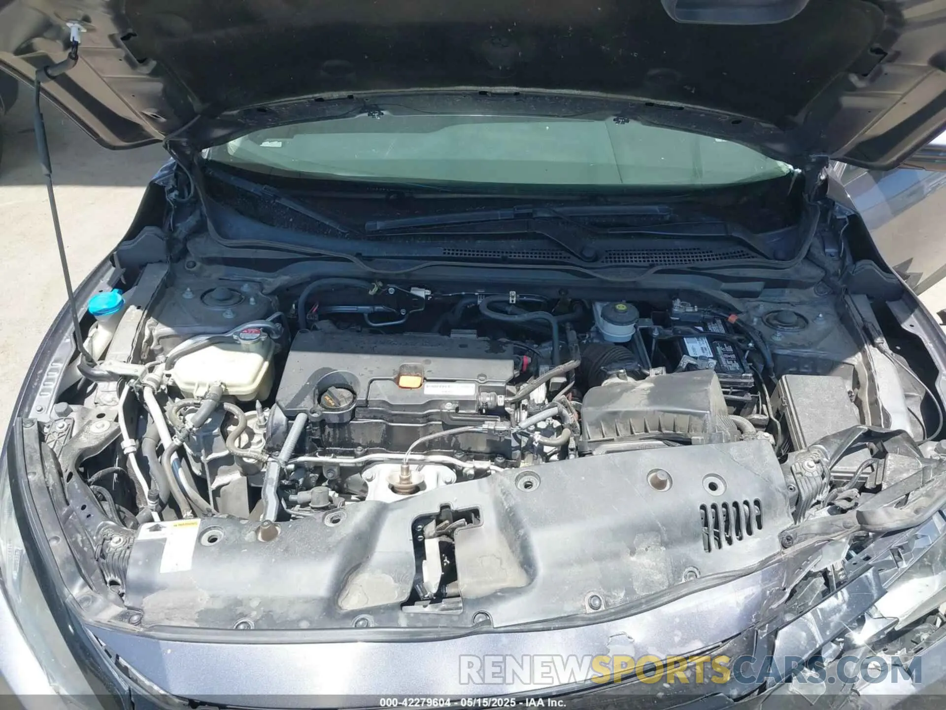 10 fotografías del automóvil dañado 19XFC2F62ME201341 HONDA CIVIC 2021