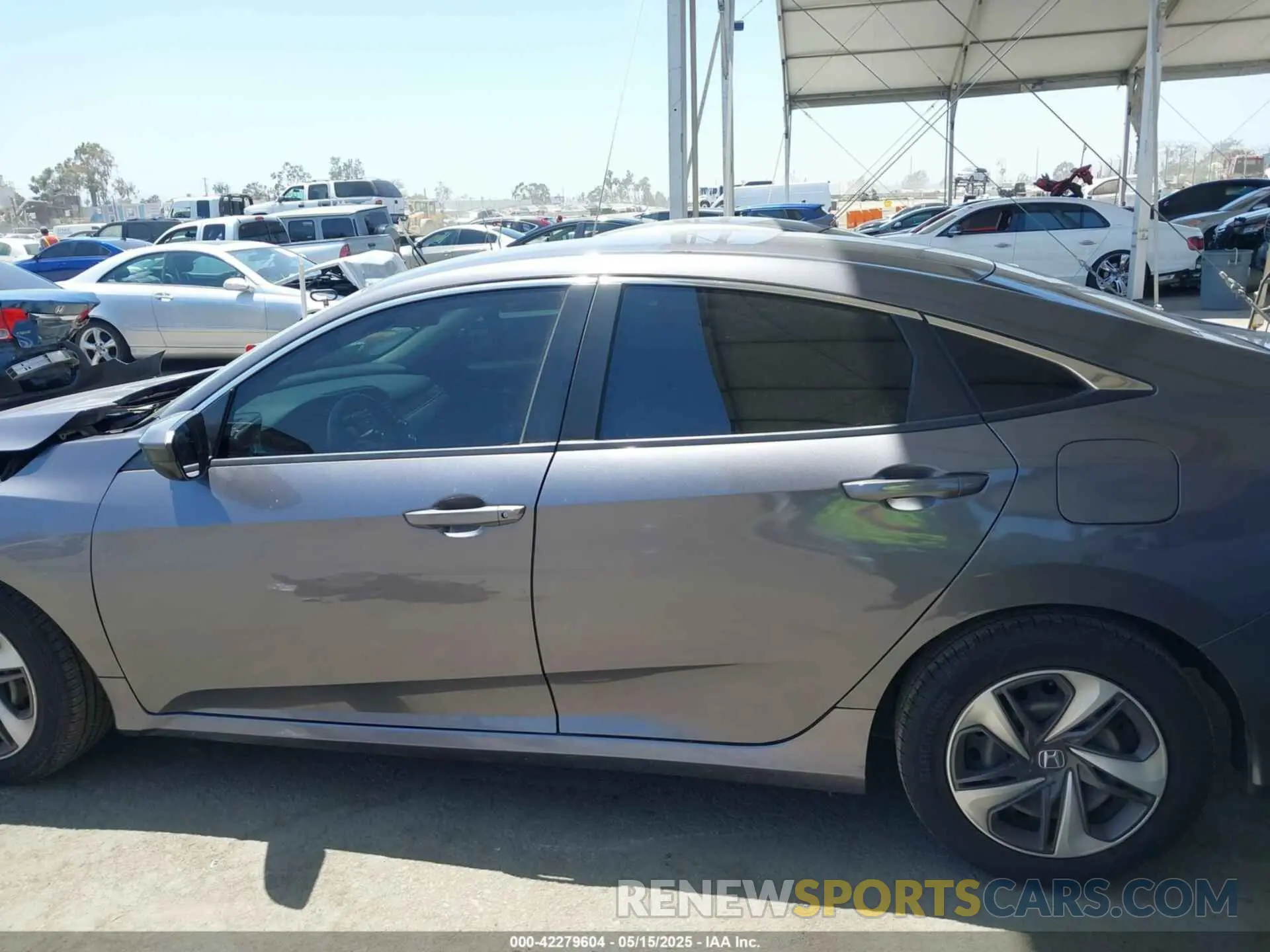 14 fotografías del automóvil dañado 19XFC2F62ME201341 HONDA CIVIC 2021