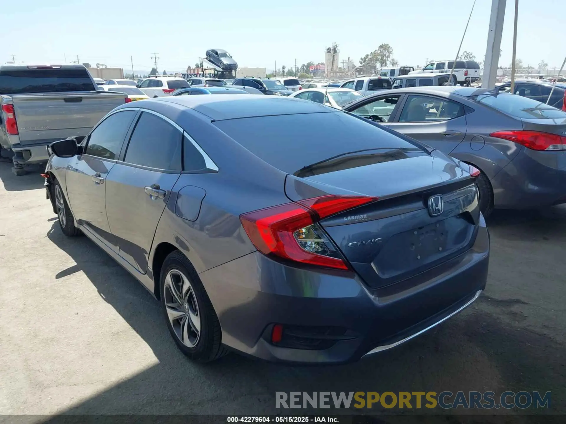 3 fotografías del automóvil dañado 19XFC2F62ME201341 HONDA CIVIC 2021