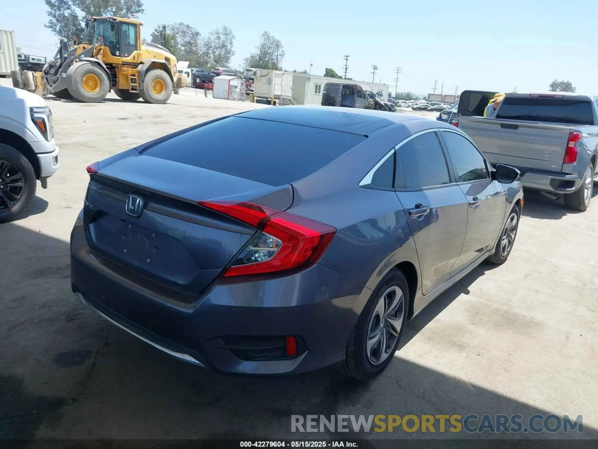 4 fotografías del automóvil dañado 19XFC2F62ME201341 HONDA CIVIC 2021