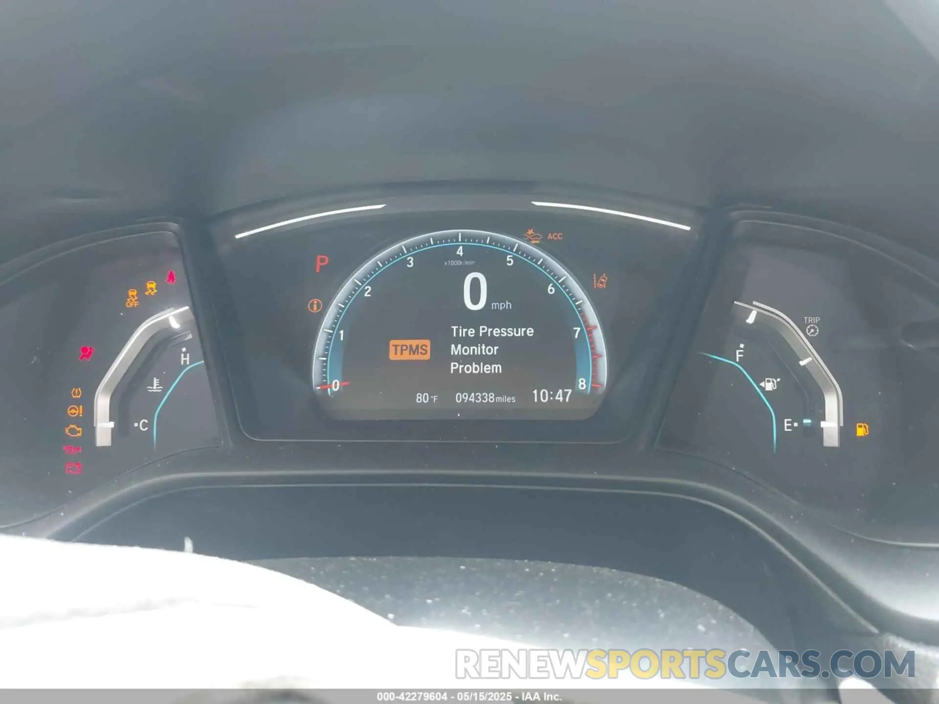 7 fotografías del automóvil dañado 19XFC2F62ME201341 HONDA CIVIC 2021