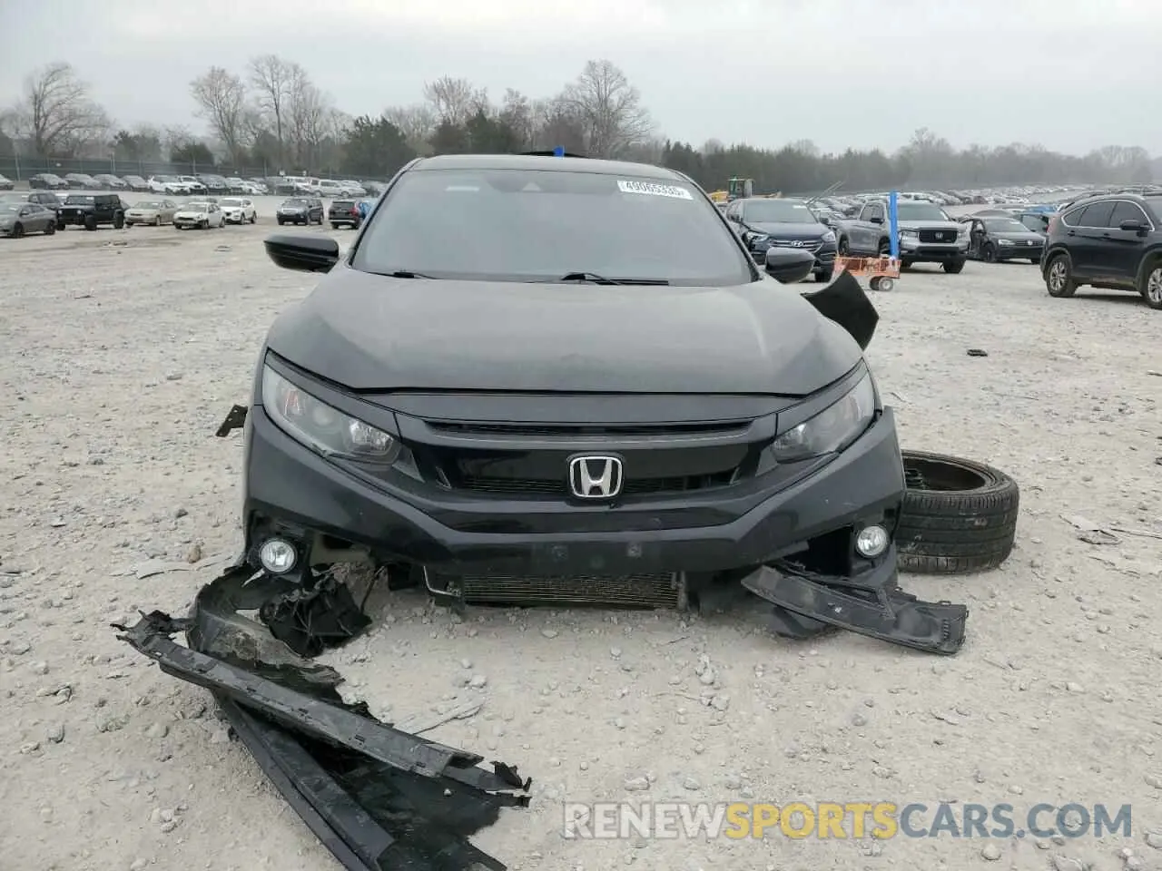 5 fotografías del automóvil dañado 19XFC2F80ME203185 HONDA CIVIC 2021
