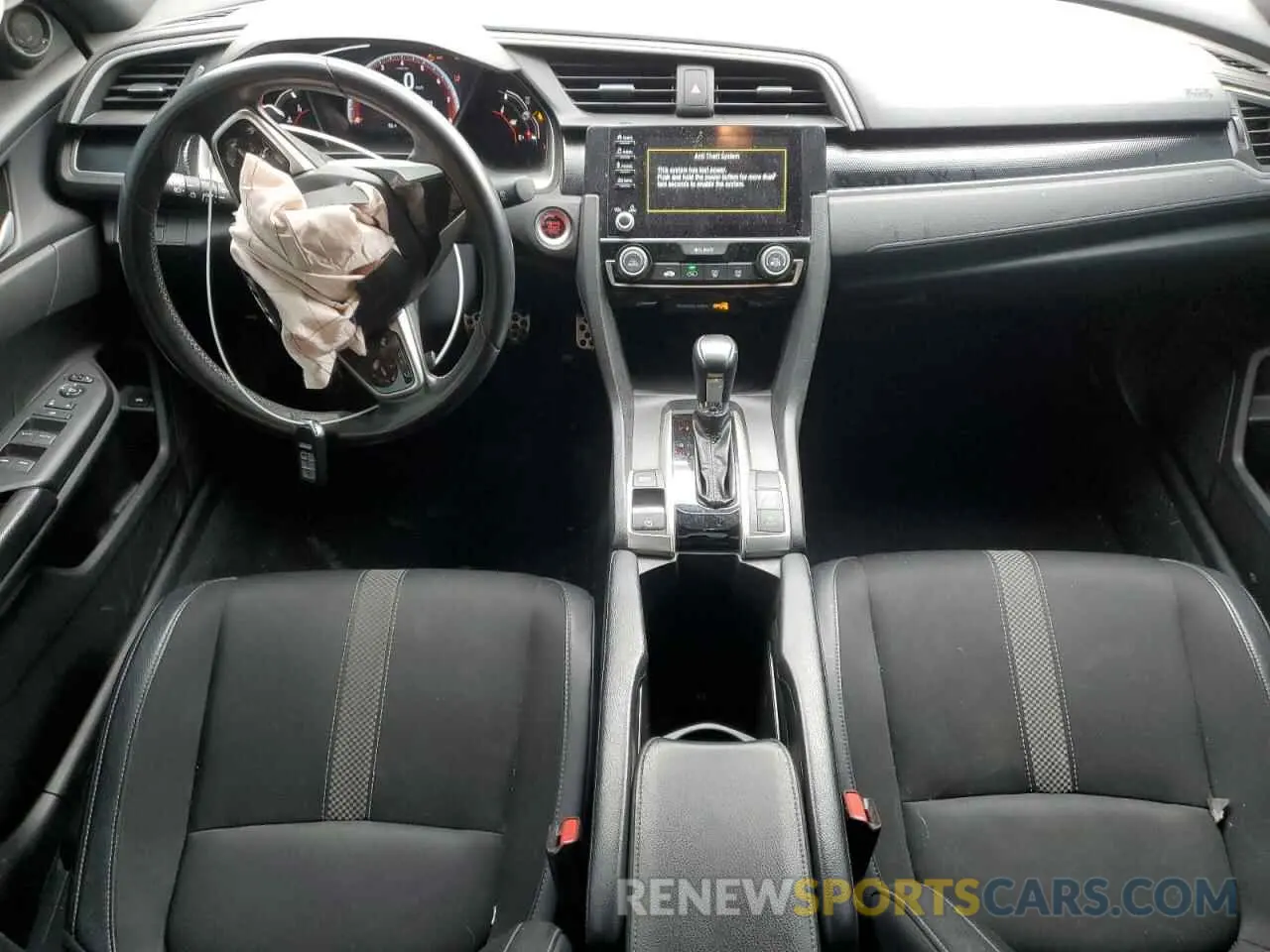 8 fotografías del automóvil dañado 19XFC2F80ME203185 HONDA CIVIC 2021